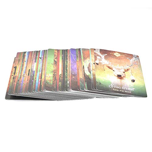 el espíritu Animal Cartas de oráculo Inglés Tarot Deck Party Solitario Juego de Mesa Guía Destiny