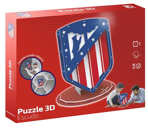 Eleven Force - PUZZLE ESCUDO 3D ATLÉTICO DE MADRID