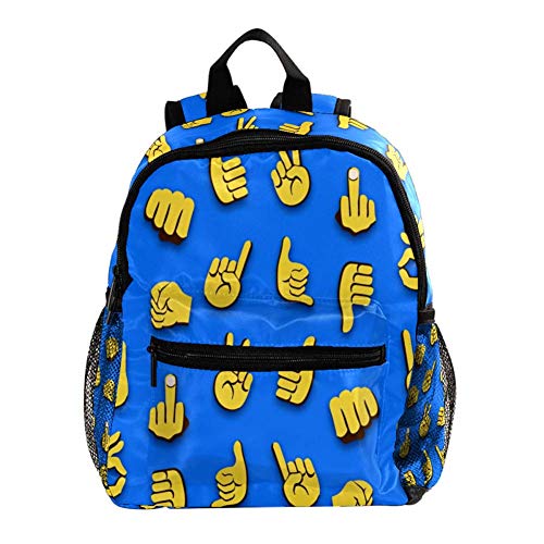 Emojis Mochila Escolar Mochila de Estudiante Ligero para niños Mochila Escolar Mochilas de niños Lindos Bolsas Infantiles para Adolescentes Niños, niñas y niños