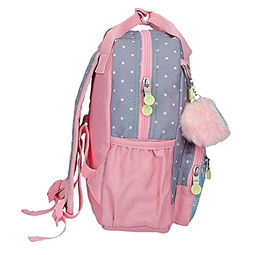 Enso Daisy Mochila pequeña Multicolor 23x28x10 cms Poliéster 6,44L