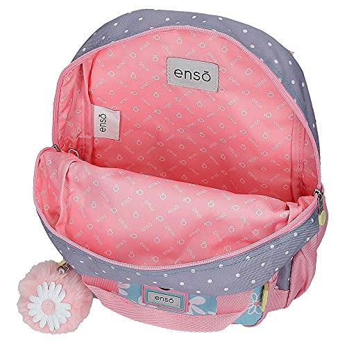 Enso Daisy Mochila pequeña Multicolor 23x28x10 cms Poliéster 6,44L