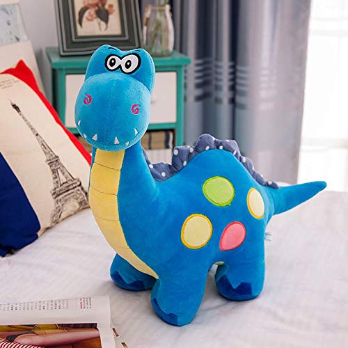 EQLEF Dinosaurio Peluche Lindos Dinosaurios Rellenos Dinosaurios Suaves Peluches de Dinosaurios para Niños Azul (Azul)