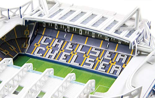 Estadio Stamford Bridge (Chelsea FC) - Nanostad - Puzzle 3D (Producto Oficial Licenciado)