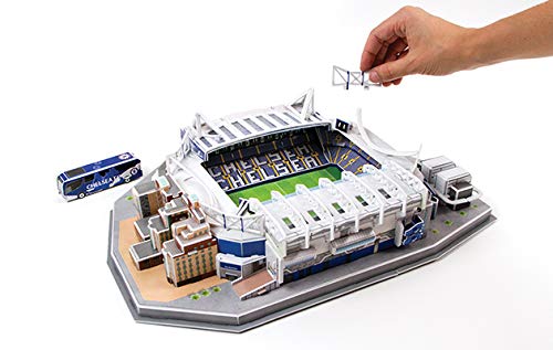 Estadio Stamford Bridge (Chelsea FC) - Nanostad - Puzzle 3D (Producto Oficial Licenciado)