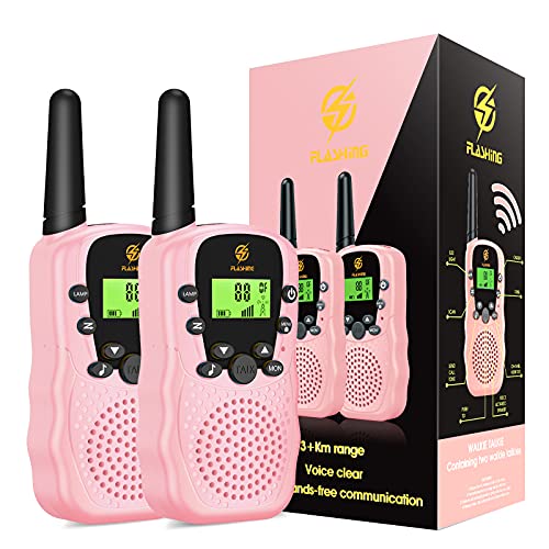 EUCOCO Regalo Niña 3 4 5 6 7 8 9 10 Años, Walkie Talkies Juguetes Niña 3-12 Años Juguetes para Niñas Juguetes Niña Regalos Niña 3-12 Años Juguetes para Niñas Juegos Exterior Niños