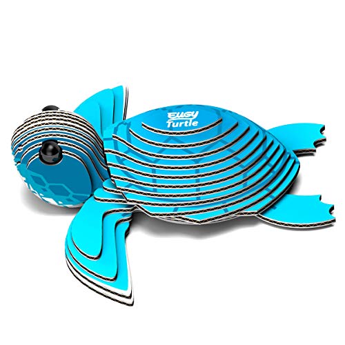 EUGY Eco-Friendly 3D Paper Puzzle (Tortuga Marina)