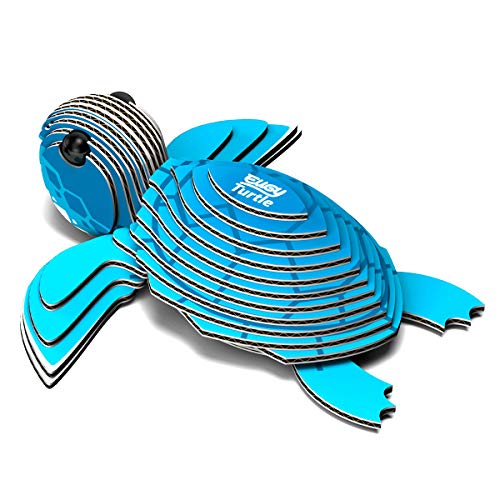 EUGY Eco-Friendly 3D Paper Puzzle (Tortuga Marina)