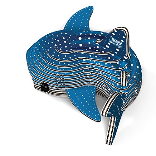 EUGY Tiburón Ballena. Eco-Friendly 3D Paper Puzzle 049