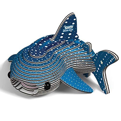 EUGY Tiburón Ballena. Eco-Friendly 3D Paper Puzzle 049