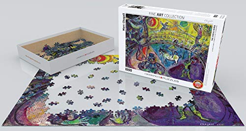 EuroGraphics "Marc Chagall Le Cheval de Cirque Puzzle (1000 Piezas, Multi-Color)