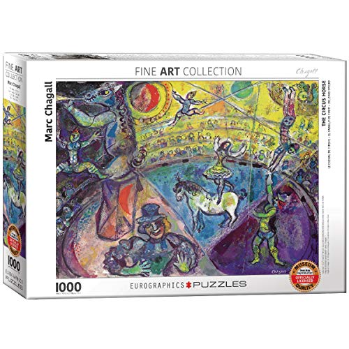 EuroGraphics "Marc Chagall Le Cheval de Cirque Puzzle (1000 Piezas, Multi-Color)