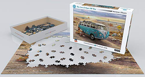 EuroGraphics - Puzle «The Love and Hope VW Bus» (1000 Piezas) - 6000-5310