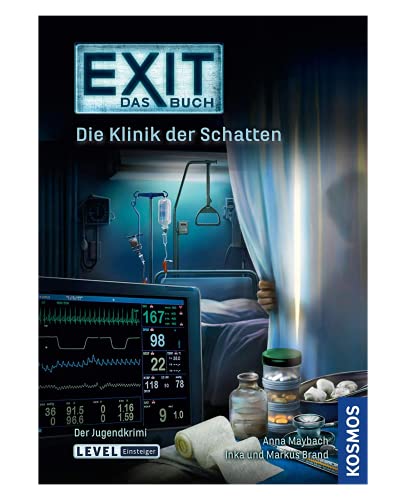 EXIT Das Spiel - Set: Die Entführung in Fortune City + Die Klinik der Schatbuch + 2X Exit Sticker + 1x Metall-Knobelei