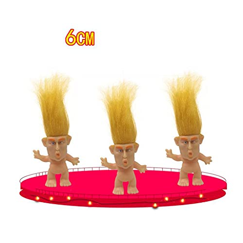 F Fityle Troll Muñecos de Troll de Pie Buena Suerte Muñecas Estatuillas Regalos Decorativos