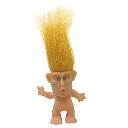 F Fityle Troll Muñecos de Troll de Pie Buena Suerte Muñecas Estatuillas Regalos Decorativos