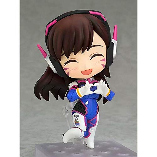 Factorydiy Figura de acción de Anime Modelo Figuras de Arcilla Overwatch Overwatch DVA Song Hana Doll Toy Alto Aproximadamente 10CM, Adultos y fanáticos del Anime