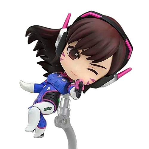 Factorydiy Figura de acción de Anime Modelo Figuras de Arcilla Overwatch Overwatch DVA Song Hana Doll Toy Alto Aproximadamente 10CM, Adultos y fanáticos del Anime