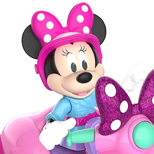 Famosa- Figura articulada de Minnie con vespa (MCN18200)