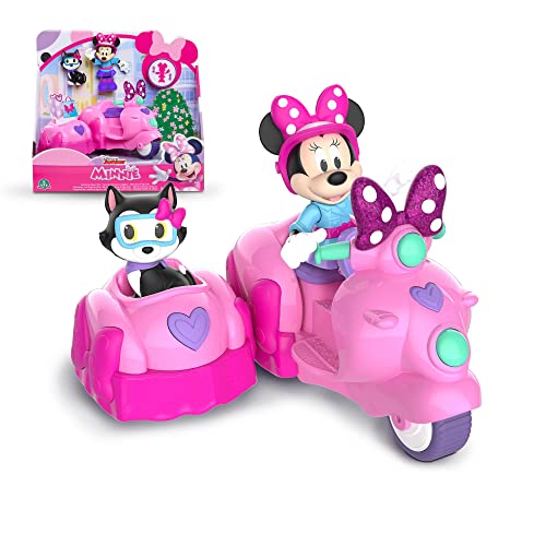 Famosa- Figura articulada de Minnie con vespa (MCN18200)