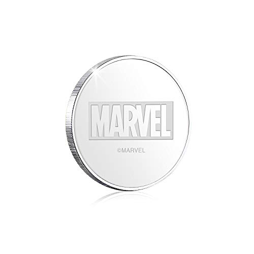 FANTASY CLUB Marvel X-Men - Moneda / Medalla Oficial acuñada y bañada en Plata .999 presentada en Blister Coleccionista - 32mm