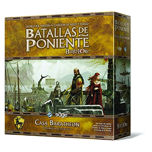 Fantasy Flight Games- Game of Thrones Batallas de Poniente - Casa Baratheon: Expansión de ejército - Español, Color, Talla Unica (EDGBW08)