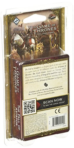 Fantasy Flight Games-La caída de Astapor Capítulo Pack: AGOT LCG 2nd Ed, Multicolor (GT18)