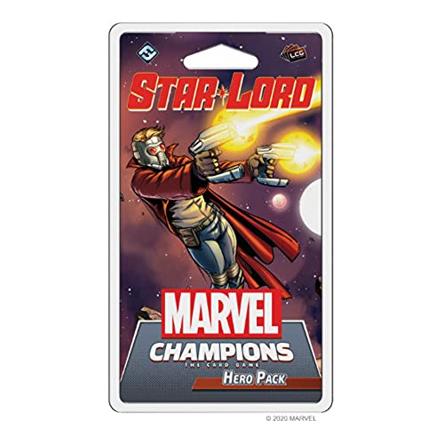 Fantasy Flight Games | Marvel Champions: Paquete de héroes: Star-Lord | Juego de Cartas | Edad de 14 a 4 Jugadores | Tiempo de Juego de 45 a 90 Minutos