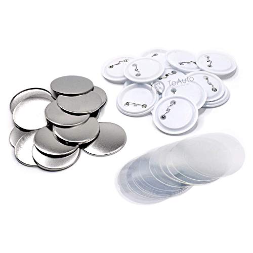 Fasttobuy Máquina para chapas de 37 mm, 100 chapas, para manualidades