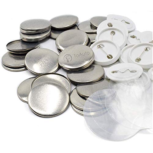 Fasttobuy Máquina para chapas de 37 mm, 100 chapas, para manualidades