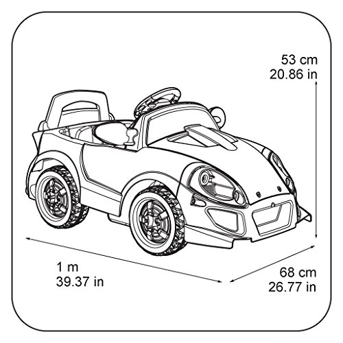 FEBER – Coche eléctrico infantil Mickey (Famosa 800010941)