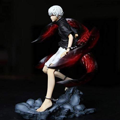 Figura de acción de anime Tokyo Ghoul Kaneki Ken PVC Figuras Collectiable Modelo Estatua Estatua Toys Adornos de escritorio