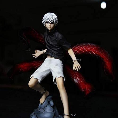 Figura de acción de anime Tokyo Ghoul Kaneki Ken PVC Figuras Collectiable Modelo Estatua Estatua Toys Adornos de escritorio