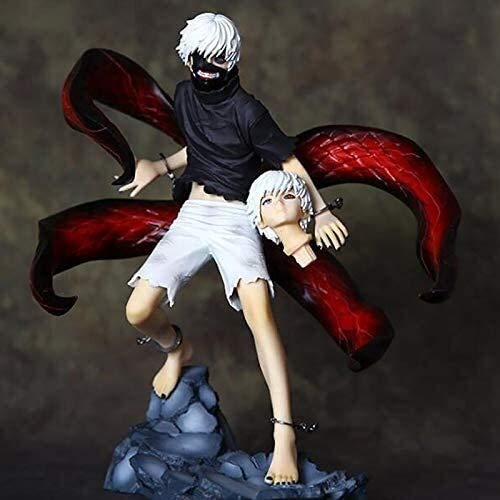 Figura de acción de anime Tokyo Ghoul Kaneki Ken PVC Figuras Collectiable Modelo Estatua Estatua Toys Adornos de escritorio