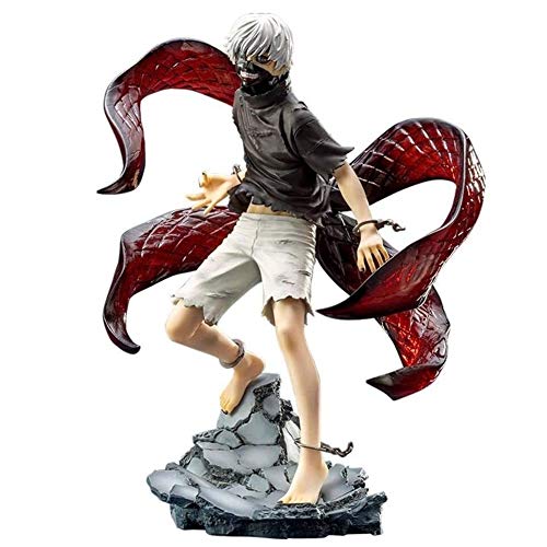 Figura de acción de anime Tokyo Ghoul Kaneki Ken PVC Figuras Collectiable Modelo Estatua Estatua Toys Adornos de escritorio