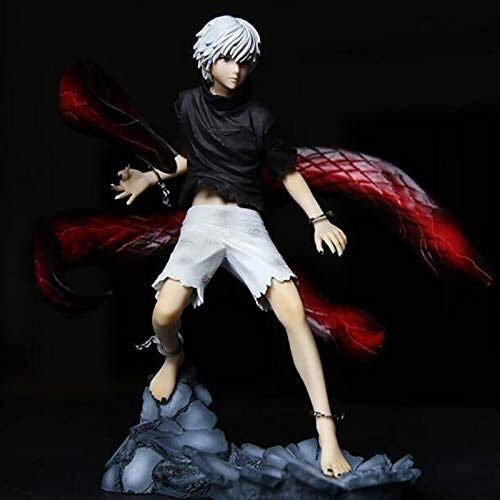 Figura de acción de anime Tokyo Ghoul Kaneki Ken PVC Figuras Collectiable Modelo Estatua Estatua Toys Adornos de escritorio