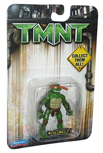 Figura de Tortuga Ninja Mutante Adolescente - Miguel Ángel de 2 pulgadas