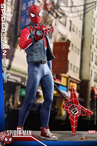 Figura Spider-Punk 30 cm. Marvel's Spiderman. Masterpiece. Escala 1:6. Hot Toys