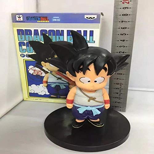 	 Figuras De Acción del Anime De Dragon Ball Krilin Joven Goku Muñeca Carácter Modelo Estatua Regalo De La Decoración 12CM A+B