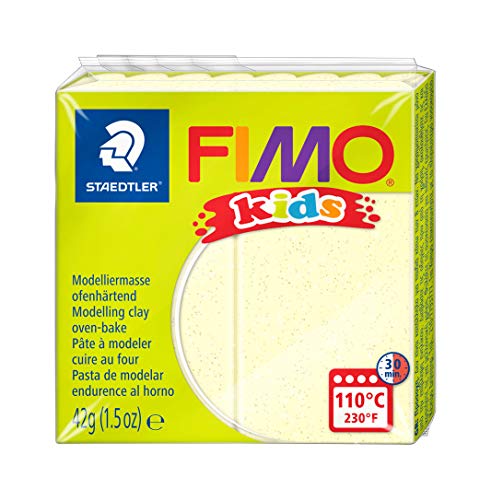 Fimo-8030-106 ST Pasta de modelar, Color amarillo, pack of 1 (Staedtler 8030-106)