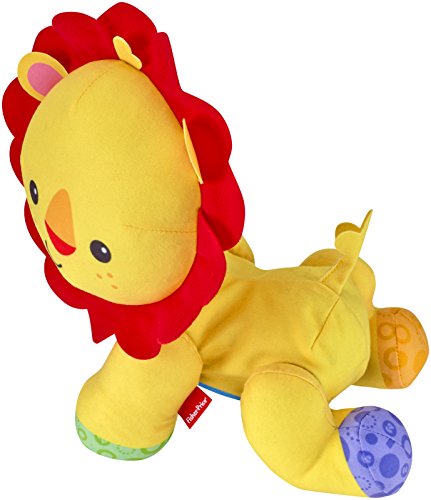 Fisher-Price-DGM69 Disney León Gateo Musical, Multicolor (Mattel DGM69)