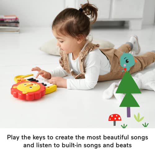 Fisher-Price Licensing Mini Piano León (Reig 22292), Multicolor (Eldohm