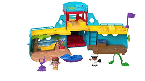 Fisher-Price- Little People - Barco, 1 Stück (1er Pack) (Mattel GmbH FXJ47)