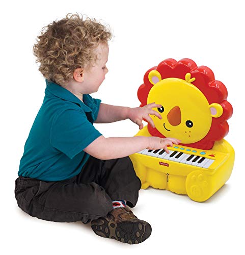 Fisher-Price Piano musical León, juguete musical +2 años (Reig KFP2516)