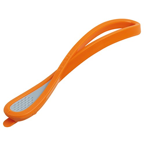 Fiskars Cortador de papel, Longitud total: 16.6 cm, Acero de calidad/Plástico, Naranja/Gris, 1004713