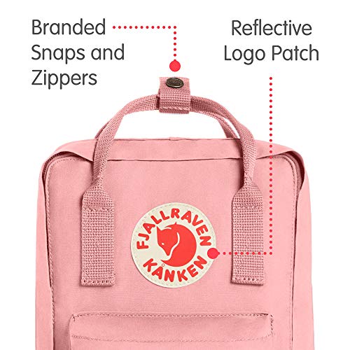 Fjällräven Kånken Mini Mochila de Senderismo Unisex Adulto, Rosa (Pink), 7 l (29 x 20 x 13 cm)