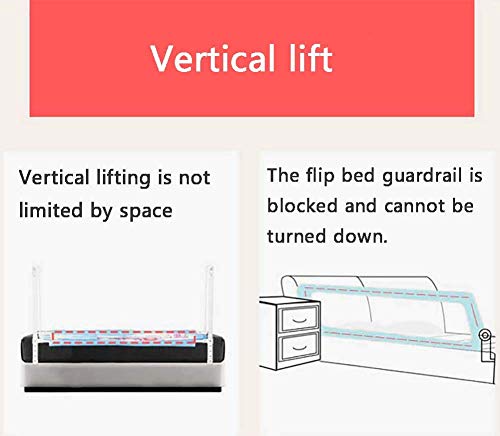 FMEZC Riel para Cama de bebé anticaída, baranda Larga para Cama Grande, Cerca Protectora para niña/niño Grande, tamaño Opcional (tamaño: 150 cm)