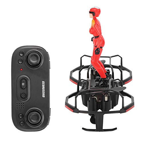 Fockety Parapente RC Stunt, Drone RC Mini Drone, Modo de Vuelo para Interior al Aire Libre(Red)