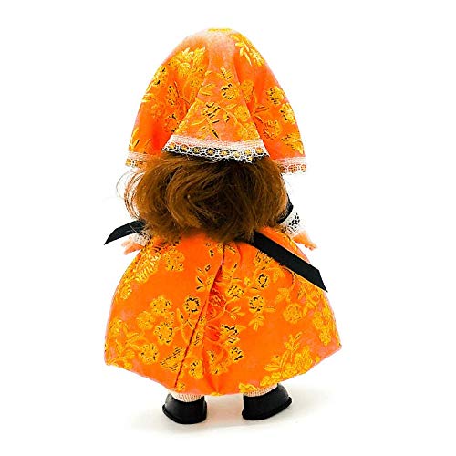 Folk Artesanía Muñeca Regional colección 25 cm Vestido típico Mallorquina Fiesta Mallorca Islas Baleares España.