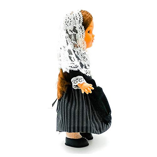 Folk Artesanía Muñeca Regional colección 25 cm Vestido típico Mallorquina payesa Mallorca Islas Baleares España.