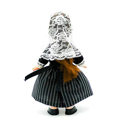 Folk Artesanía Muñeca Regional colección 25 cm Vestido típico Mallorquina payesa Mallorca Islas Baleares España.